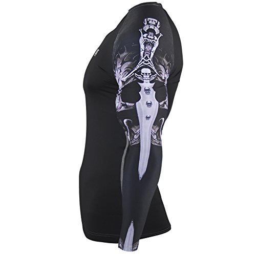 Zipravs Herren Damen Kompressionshirt Heat Gear Long Sleeve - 2