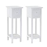 Una elección ideal: las mesas de noche han sido diseñadas pensando en la practicidad, especialmente para espacios de vida más pequeños. Una solución elegante ideal para cualquier pasillo, sala de estar, baño o dormitorio.