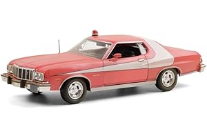 Greenlight Collectibles- Coche en Miniatura de colección, 84121, Rojo y Blanco