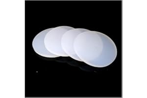 YHLOUBB 5-pcs weiße runde Silikon-Gummiblechdichtung Dichtung,60mm x 2mm