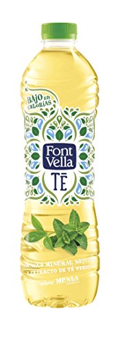 Agua Té Menta Font-Vella 1,25L