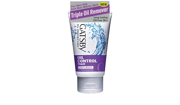gatsby face wash oil control foam