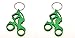 Produktbild munkees 2 x Schlüsselanhänger Fahrrad Fahrer Flaschenöffner Alu, Sport-Geschenk, Doppelpack Grün, 352759