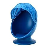 IKEA Kindersessel "PS Lömsk" Drehsessel mit klappbarem Verdeck - Höhe 75cm -BLAU
