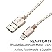 Price comparison product image Quality Strong Braided Sync Data Cable (Gold) USB Charger for iPhone 5 5s 5c 6 6s 6s+ Ipad Pro Ipad Mini 4 Ipad Air 2 Ipad Air 1 Ipad 4 Ipad Mini 3 Ipad Mini 2 Ipad Mini