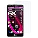 Produktbild atFoliX Kunststoffglas Folie LG Stylo 2 (LS775) Glasfolie - FX-Hybrid-Glass elastische 9H Kunststoff Panzerglasfolie - besser als Echtglas Panzerglas