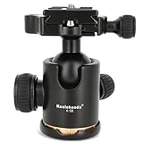 Eine abnehmbare Schnellwechselplatte eignet sich für Kameras mit 1/4