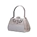 Ladies Silver Vintage Evening Bag Handbag Wristlet Clutch Purse for Party RS.1550.00