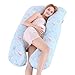Produktbild JUSTSELL  Kissen Der Schwangeren Frau C-Förmiges U-Förmiges Schwangerschaftskissen Stillkissen Seitenschläferkissen Baby Lagerungskissenseitenschläfer Kissen (140x70cm)