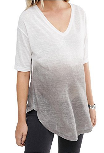 Colour Fashion ASOS Taille 8-18 maternité Spray Lavage Tunique - Gris, 10