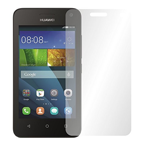 4 x Slabo Displayschutzfolie Huawei Y3 Displayschutz Schutzfolie Folie "Crystal Clear" unsichtbar MADE IN GERMANY