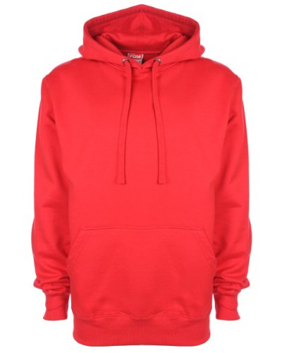 Preisvergleich Produktbild FDM Unisex Original Hoodie Gr. XXL, feuerrot