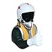 Produktbild Joy-Button 1x Jet Pilot Büste mit Handzeichen für Modell Strahltriebwerk-Flugzeug 1/8 Pilot Figur 16g Helm Visier Maske Jetpilot 1:8 (Daumen hoch)