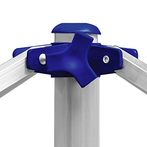 Wäschespinne aus Aluminium 4-Armig 40m – Wäschetrockner Wäscheständer Wäscheschirm - 2