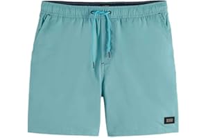 Scotch & Soda Spodenki na deskę Mężczyźni Solid Mid-length Swimshort