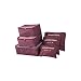 Magideal 6x Waterproof Travel Storage Bags Clothes Packing Organizer Pouch Wine Red RS.550.00