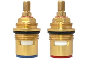 TAP MAGICIAN 3/4" Keramik-Oberteile Ventiloberteil Innenoberteil Vierteldrehung. 20 Zähne auf Spindel. 57mm