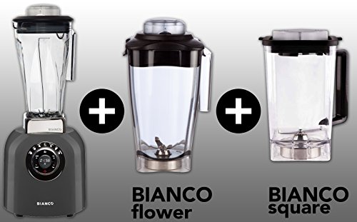 BIANCO puro (Grau Metallic / Metallic Grey) + BIANCO flower + BIANCO square + Buch