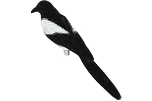 Homyl Statuetta Gazza Spaventapasseri per Giardino Cortile