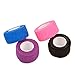 inkint 4 Rolls Self-adhesive Elastic Nail Art Finger Bandage 2.5cm*4.5m Manicure Protective Wrap Tape Bandage for Skin Protection