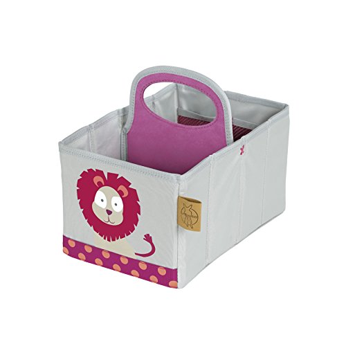 Preisvergleich Produktbild Lässig 1541001717 4Kids Nursery Caddy Wildlife Löwe, rosa