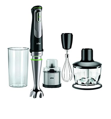 Braun MQ9038 SPICE+ Mixeur plongeant avec Variateur Noir 0,6 L 1000 W