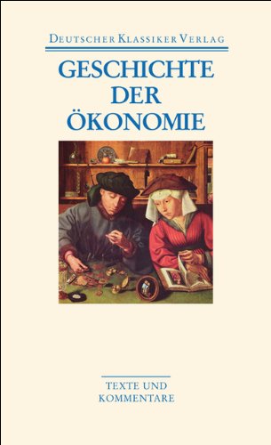 Geschichte der Ökonomie (DKV Taschenbuch)