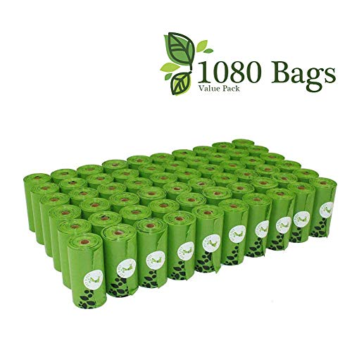 PET N PET 1000 cuenta grande perro caca bolsas bolsas de sin perfume Pick Up (50 rollos