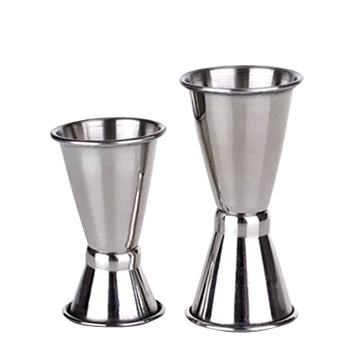 mylifeunit Jigger Set, Edelstahl Double Jigger Set, Set von 3 - 4