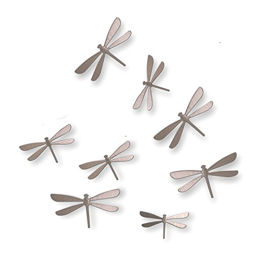 Umbra Wallflutter Wall Decoration Níquel cepillado 27.94 x 22.86 x 2.54cm