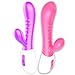 Produktbild 2 Stücke, 10 Frequenz Weibliche Doppelkopf Stoßdämpfer G-Punkt AV Vibrator Erwachsene Gesundheit Masturbation Massage Stick Paar Liebe Neuheit Gesundheitspflegeprodukte Sexspielzeug PVC,B