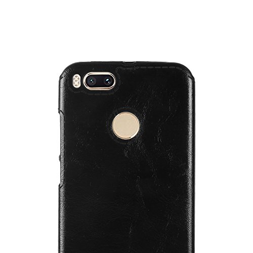 SPAK Xiaomi Mi 5X Xiaomi Mi A1 Funda Calidad PU Cuero   TPU Cubierta para Xiaomi Mi 5X Xiaomi Mi A1  Negro 