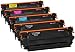 Produktbild 5er Set INK INSPIRATION® Premium Toner für HP Color Laserjet Enterprise M552dn M553n M553dn M553x MFP M577dn M577f Flow M577c | kompatibel zu HP CF360X 12.500 Seiten CF361X CF362X CF363X 9.500 Seiten