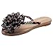 Produktbild VECDY Damen Sandalen Herren Schuhe Sommer Frauen Flip Flops Schuhe Ethnischen Stil Strand rutschfeste Clip-Toe Slipper Hausschuhe 35-41