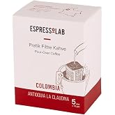 Espressolab Pratik Filtre Kahve - Colombia Antioquia La Claudina - 5 Adet -%100 Arabica