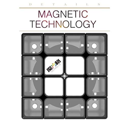 Preisvergleich Produktbild QiYi WuQue M 4x4 Mini Magnetic Cube by Yukub - Noir