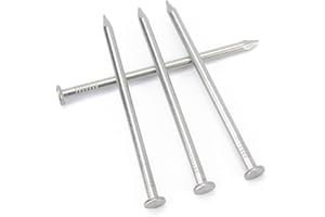 BOUACOUA Clavos Cemento de Acer 2 x 15 mm Clavos para Pared de Hormigón, para Colgar Imágenes y Carpintería y Paneles de Yeso (200 Piezas)