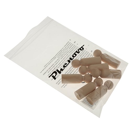 10pcs Männlich Bräutigam Plain Blank Holz Klammern Puppen Figuren Wedding Cake Toppers - 2