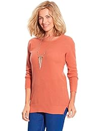 Balsamik - Jersey, falsa botonadura en la espalda - Mujer