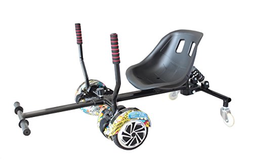 Sumun Sbkssl Asiento Kart Hoverboard, Negro, 6.5