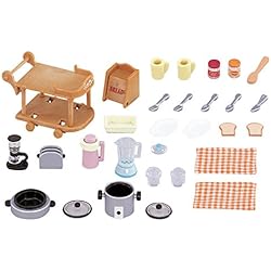 Sylvanian Families - 5090 - Mobilier De Poupée - Batterie De Cuisine