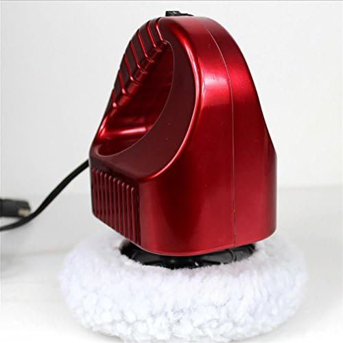 LPY-Portable wax polishing machine, dual-use car, 12v car waxing mini machine , red