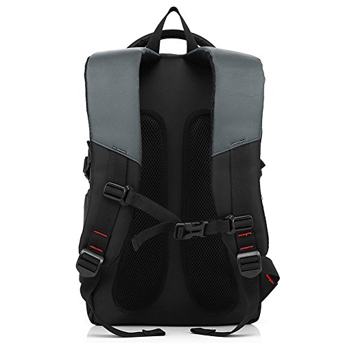 Laptop Rucksack, P.K.U.VDSL 15″ Laptop Backpack, 15 Zoll Notebook Backpack, Computer Rucksack Multifunktionsrucksack Wasserdicht Damen Herren Campus Rucksäcke mit mehreren Fächern für Schule Business - 3