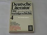 Image de Deutsche Literatur. Eine Sozialgeschichte. Band 4: Zwischen Absolutismus und Aufklärung:
