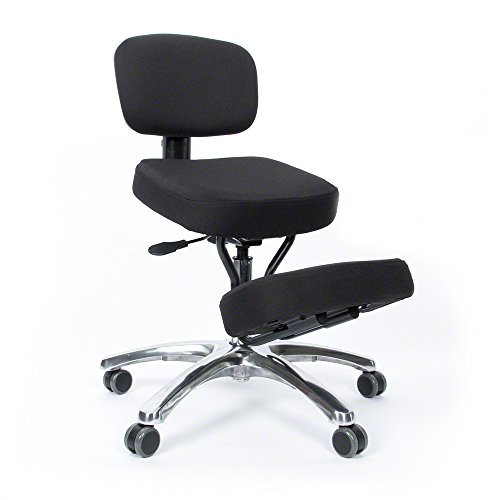 Classic Kniestuhl, Schwarz, 68 x 48 x 18 cm