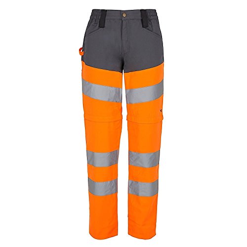 DIADORA Warnschutz-Zipp-Off-Bundhose mit 3-in-1-Funktion, nach EN ISO 20471
