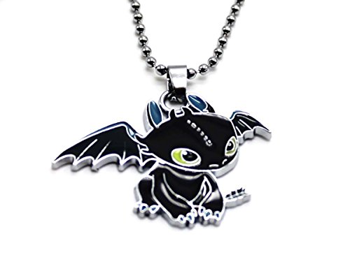 Price comparison product image KeySmart Dragon Cute Toothless Dragon Pendant Necklace