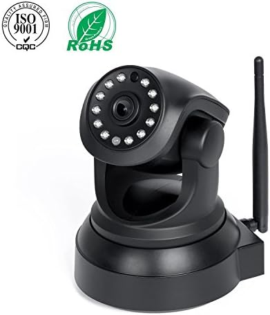 IP Camera, Elebor 720P Full HD Home Security WiFi Cameras, Baby Video Monitor With Remote Motion Detect Alert, Two-Way Audio Black ¡­