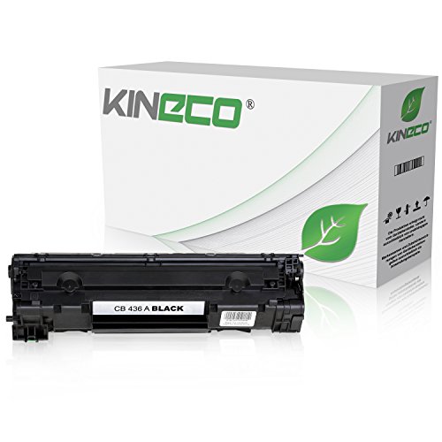 Kineco Toner kompatibel zu HP CB436A Laserjet P 1503 1504 1505 1506 N M 1522 NF 1120 A N H W MFP 1500 Series - 36A - Schwarz 2.000 Seiten
