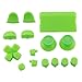 Produktbild Ersatzknöpfe Custom Mold Kit für PS4 für Playstation 4 Controller einfarbig Kunststoff Gamepads Ersatzteile